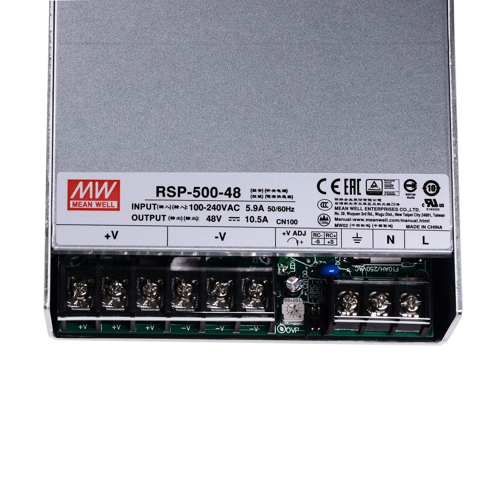 Amazon.com: Mean Well RSP-500-48 DC Switching Power Supply 500W